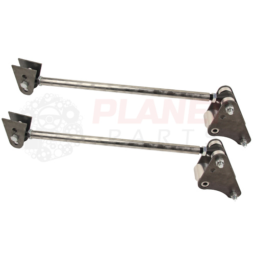 Ford BA BF FG FGX Falcon UTE Traction/Tramp Rod KIT PAIR ANTI-TRAMP LEAF SPRING SUSPENSION XR6 Turbo XR8 BARRA