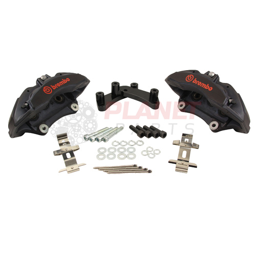 Ford BA BF FG FGX Falcon FRONT Brembo 6-Piston Big Brake Upgrade KIT inc. Calipers & Brackets/Adaptors NO BRAKE HOSES - suit Mustang 380mm rotors