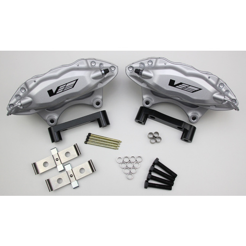 Holden VT VU VX VY VZ Commodore Brembo Big Brake Kit 4-Piston (Silver) (Front) (No Brake Pads)