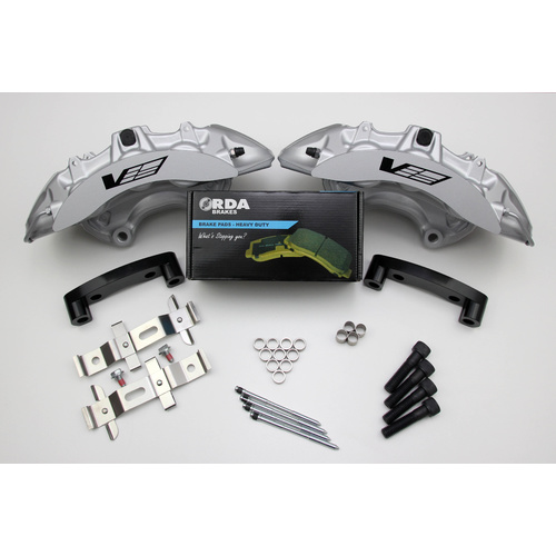Holden VT VU VX VY VZ Commodore Brembo Big Brake Kit 6-Piston Front (Inc. Brake Pads)