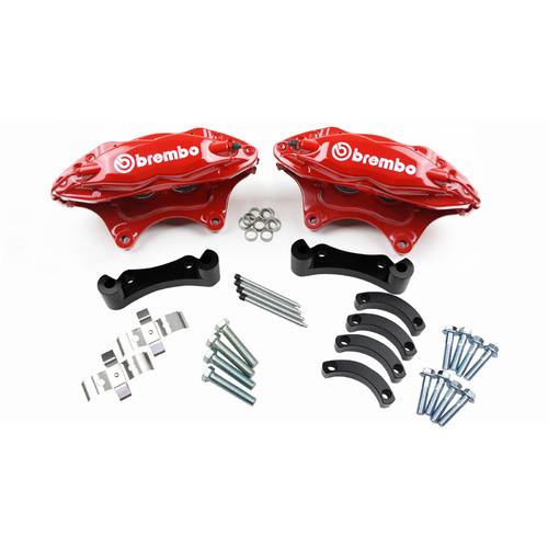 Holden VT VU VX VY VZ Commodore RED Brembo Big Brake Kit 4-Piston (Rear) (No Brake Pads)
