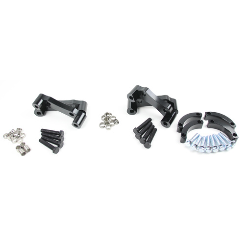 Holden VT VU VX VY VZ Commodore FRONT & REAR 4-Piston Brembo Big Brake Brackets/Adaptors - to fit VE/VF Brembo Brakes