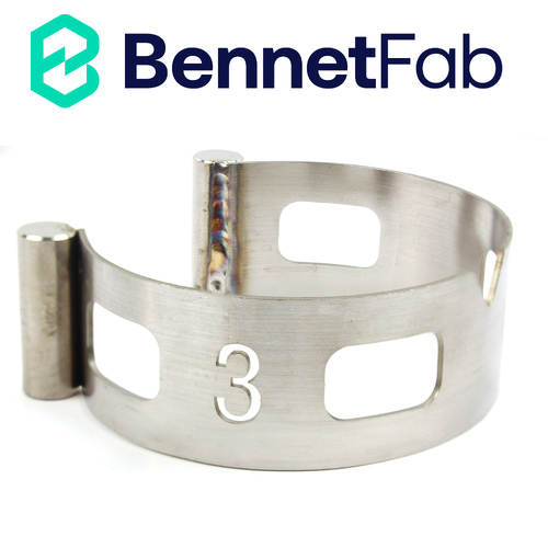 Bennet Fab Stainless Steel Tacking Band - SIZE: 3” (76.2mm)