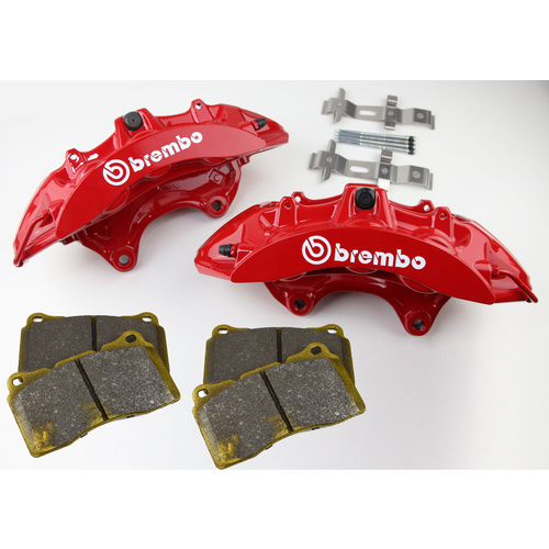 Holden VE-VF Commodore 6-Piston Front Brembo Brake Upgrade Kit (inc. Brake Pads)