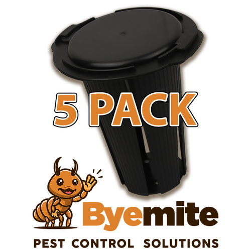 STARTER 5 PACK - BYEMITE Inground Bait Stations Treatment Inspection Monitor DIY Barrier Protection