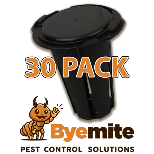 PLATINUM 30 PACK - BYEMITE Inground Bait Stations Treatment Inspection Monitor DIY
