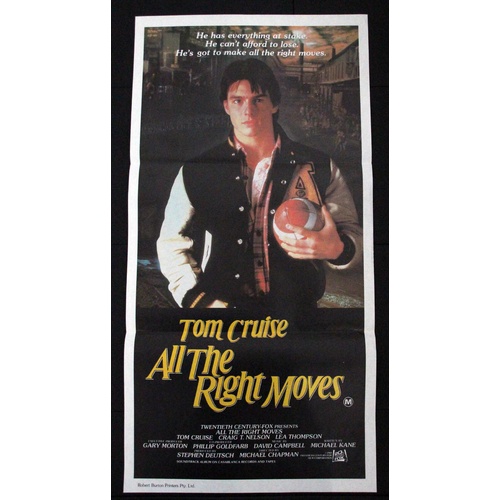 All the Right Moves (1983) Daybill Movie Poster