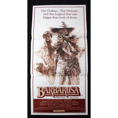 Barbarosa (1982) Daybill Movie Poster
