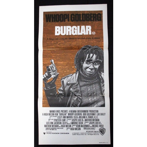Burglar (1987) Daybill Movie Poster
