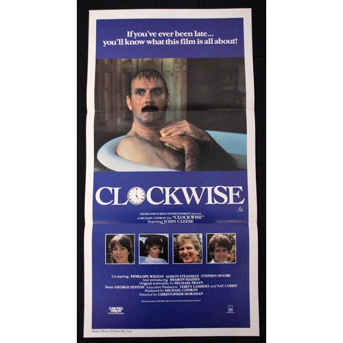 Clockwise (1986) Daybill Movie Poster