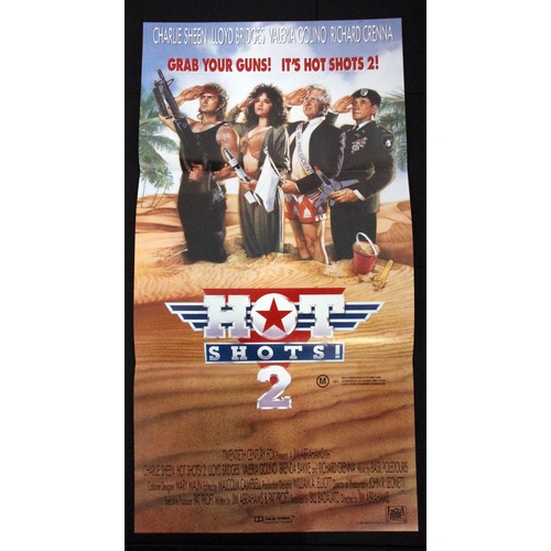 Hot Shots! Part Deux (1993) Daybill Movie Poster