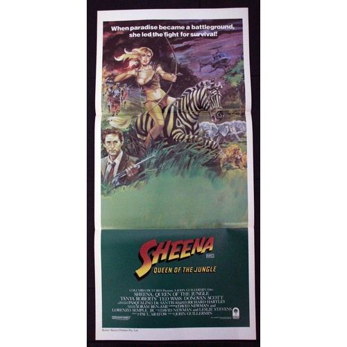 Sheena: Queen of the Jungle (1984) Daybill Movie Poster