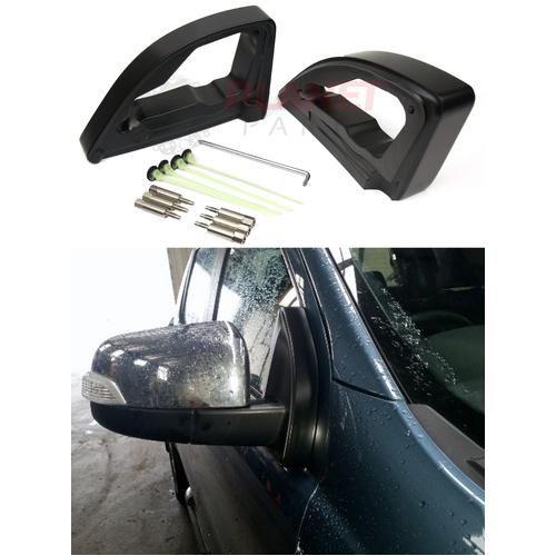 DOOR MIRROR SPACER KIT suit Ford Ranger PX PX1 PX2 PX3 (2011-2022) 40mm PAIR TOWING Everest