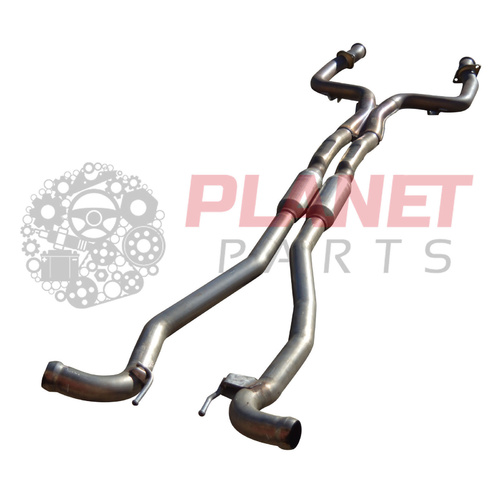 HSV VF Gen-F R8 & GTS (Sedan & Wagon) Exhaust Centre Pipe (without O2 Sensor Bungs/Holes)