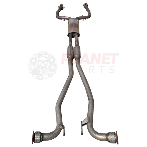 Holden VE Commodore SS V8 AFM (Sedan & Wagon) Exhaust Centre Pipe (with Flex-Pipes)
