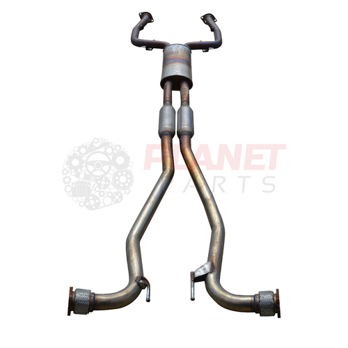 Holden VE Commodore SS V8 AFM (Sedan & Wagon) Exhaust Centre Pipe (with Flex-Pipes)