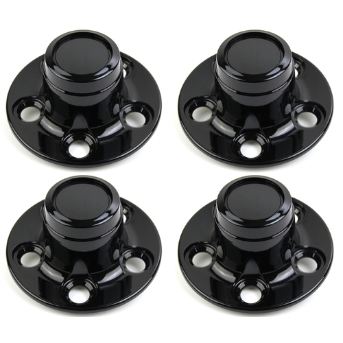 Ford Falcon XA-FG X BLACK Interceptor Centre Caps Set of 4