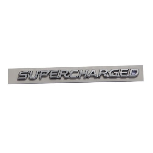 Holden VY Commodore SUPERCHARGED Badge Name Plate CHROME