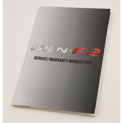 GENUINE HSV SUPPLEMENT OWNERS MANUAL SERVICE WARRANTY BOOKLET GEN-F2 MY16 LS3 NEW