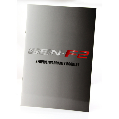 GENUINE HSV NZ SUPPLEMENT OWNERS MANUAL SERVICE WARRANTY BOOKLET GEN-F2 VF MY16 LS3