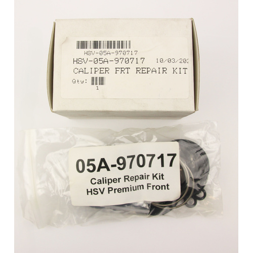 GENUINE HSV HARROP Caliper Service Kit - Suit VT VX VY & EARLY VZ 4-Piston FRONT Caliper HSV-05A-970717