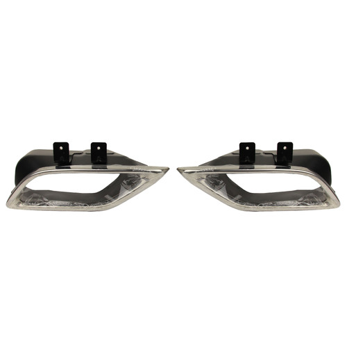 GENUINE HSV GEN-F GTSR Muffler Exhaust Pipe Tips SEDAN PAIR NEW 2017 MY17 VF