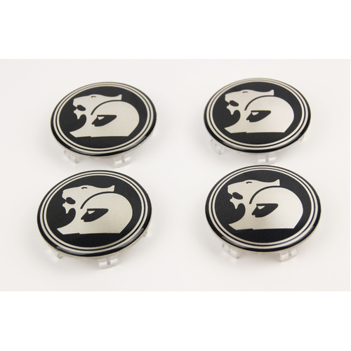 SET OF 4 GENUINE HSV VE VF BLACK Wheel Centre Cap suit GTS Clubsport Senator Grange Maloo E1 E2 E3 GEN-F GEN-F2