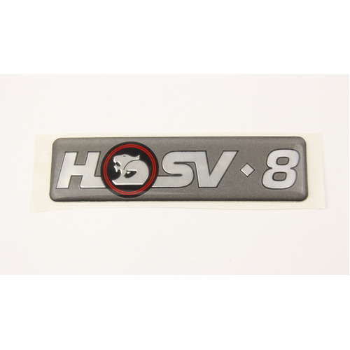 NEW GENUINE HSV 'HSV-8' VN VP VQ Guard Fender Badge CLUBSPORT SENATOR MALOO SV91 VR VS