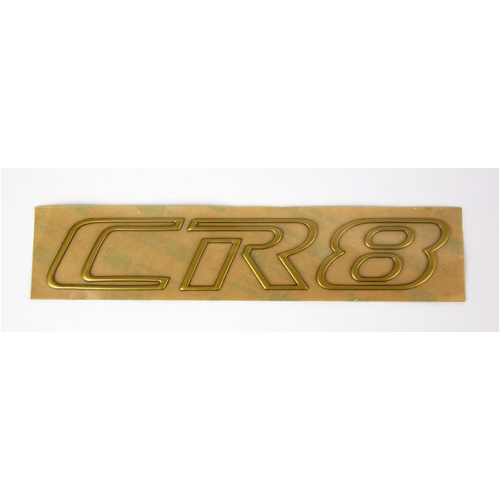 GENUINE HSV CV8 Gold Bootlid Badge CSV Chevrolet Special Vehicles VE 2008 CR8 NEW