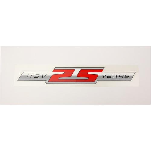 GENUINE HSV DECAL RED 25 YEARS 25th Anniversary VE E3 GTS 2012 VINYL STICKER NEW
