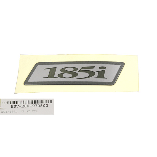 GENUINE HSV VS MALOO UTE SERIES 3 185i REAR TAILGATE BADGE DECAL NEW HSV-E08-970502