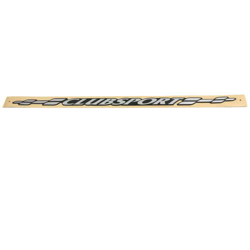GENUINE HSV DECAL 'Clubsport' VT Series 1 Boot Lid Rear Badge STICKER NEW R8 HSV-E08-970602