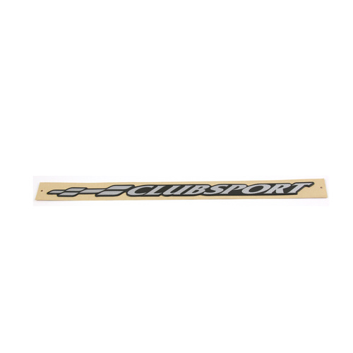 GENUINE HSV DECAL 'Clubsport' VT Series 1 RHS Rear Door Side Badge STICKER NEW R8