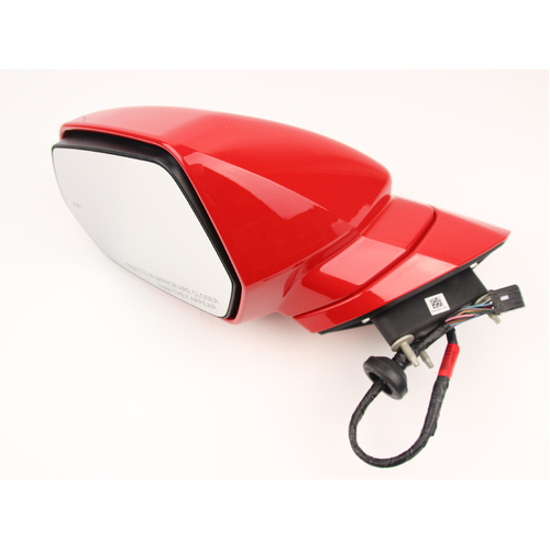 GENUINE HSV Chevrolet Camaro SS 2SS 2018-on LHS Door Mirror Assembly RED HOT NEW