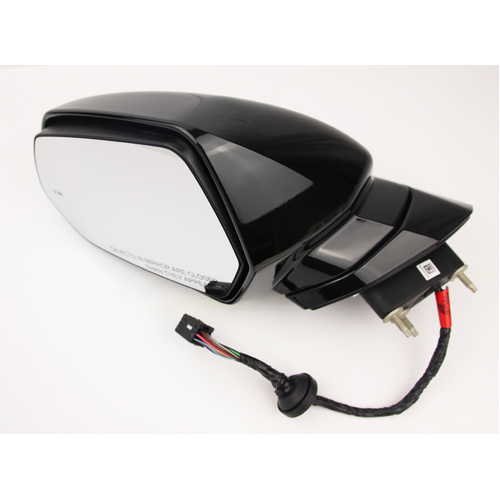 GENUINE HSV Chevrolet Camaro SS 2SS 2018-on LHS Door Mirror Assembly MOSAIC BLACK NEW