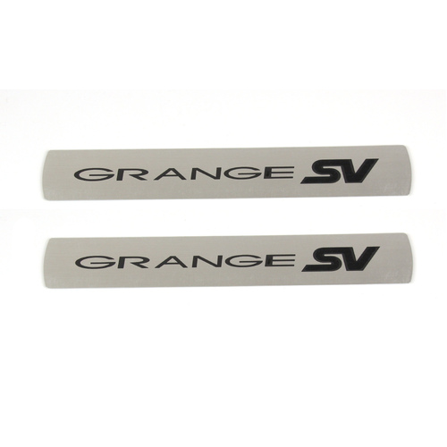 GENUINE HSV GEN-F WN GRANGE SV EDITION REAR Sill Scuff Plates PAIR NEW MY16 2016