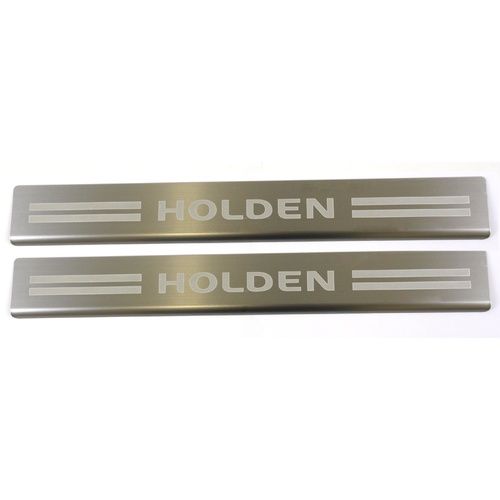 HSVi Holden VE-VF Commodore UTE Front Door Sill Scuff Plates (Pair)