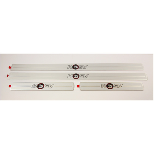 GENUINE HSV Holden Commodore VE-VF Front & Rear Door Sill Scuff Plates SSV SS SV6  SET NEW