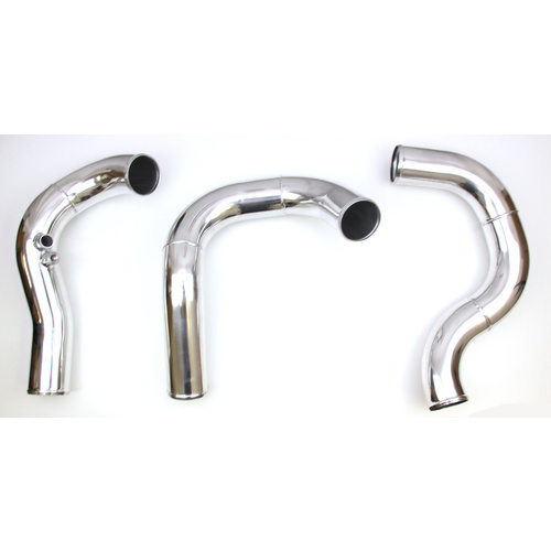 Holden VT VX VY VZ Commodore LS1 V8 Front Mount Intercooler Piping Kit (suit Turbo and Supercharger applications) - Polished