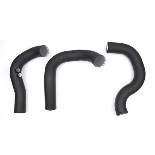 Holden VT VX VY VZ Commodore LS1 V8 Front Mount Intercooler Piping Kit (suit Turbo and Supercharger applications) - Wrinkle Black