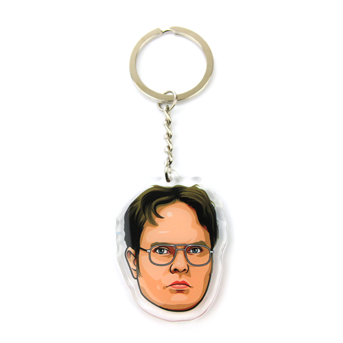 Dwight Keychain - Smell the Fun