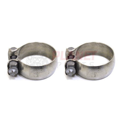 Holden VF Commodore V8 Exhaust Muffler Clamps (Pair)