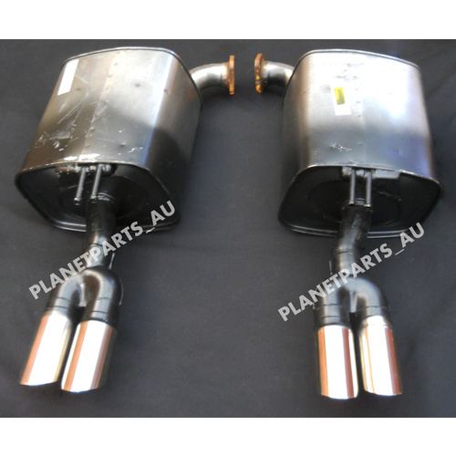 Holden VE (2012+) & VF V8 Commodore Mufflers (Pair) (Ute)