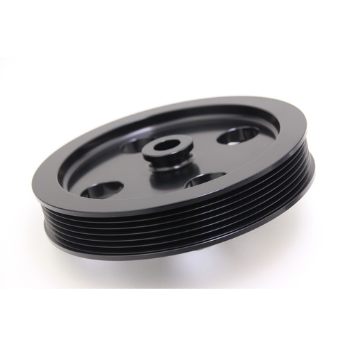 Ford Falcon BA BF FG FGX BARRA BILLET UNDERDRIVE Power Steering Pulley (inc. XR6 Turbo) BLACK