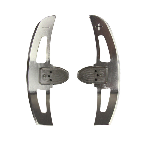 Billet Paddle Shifter Extension Buttons to suit Chevrolet Camaro 2010-2011 SILVER