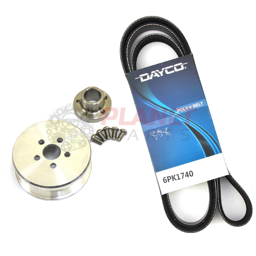 Holden VS-VY Commodore L67/M90 10PSI 3.4" Pulley Upgrade (inc. DAYCO Belt) KIT