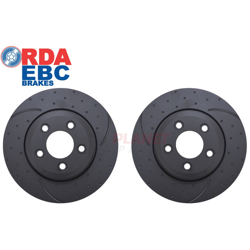 RDA8103D FRONT Brake Disc Rotors (Pair) 355mm x 32mm (Suit VE-VF Commodore Redline Edition w/ Front Brembo Calipers)