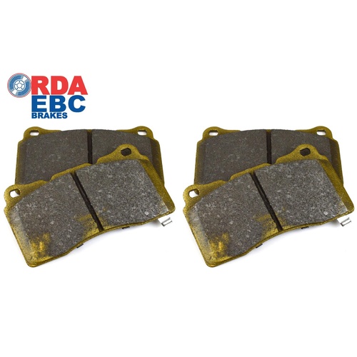RDA Brake Pads to suit JEEP GRAND CHEROKEE WH WK SRT-8 SRT 6P Brembo Calipers FRONT (RDX2398)