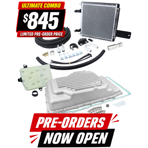 RANGER SAVER COMBO KIT Ford Ranger Next-Gen (2022-2026) 10R80 Twin Transmission Cooler & Deep Cast Pan