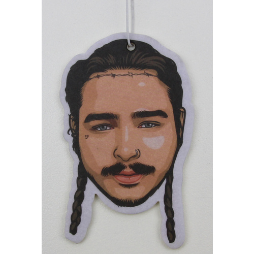 Post Malone Air Freshener (Scent: Apple) - Smell the Fun